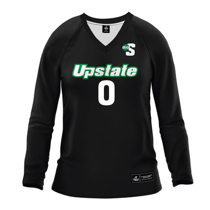 USC Upstate - NCAA Women's Volleyball : Summer Kohler - Black Volleyball Jersey-0