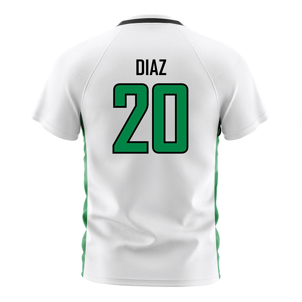 USC Upstate - NCAA Women's Soccer : Maylie Diaz - White Soccer Jersey-1