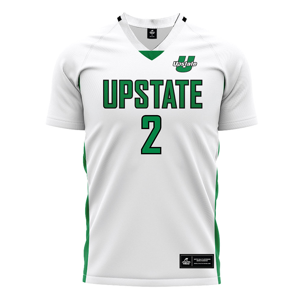 USC Upstate - NCAA Women's Soccer : caroline Atwill - White Soccer Jersey-0
