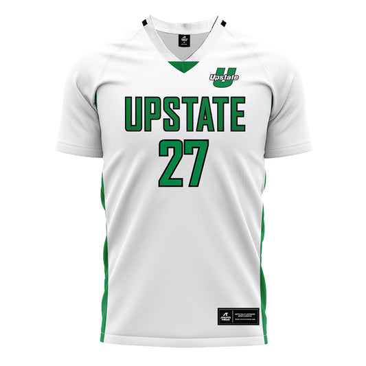 USC Upstate - NCAA Women's Soccer : Ella Jahromi - White Soccer Jersey-0