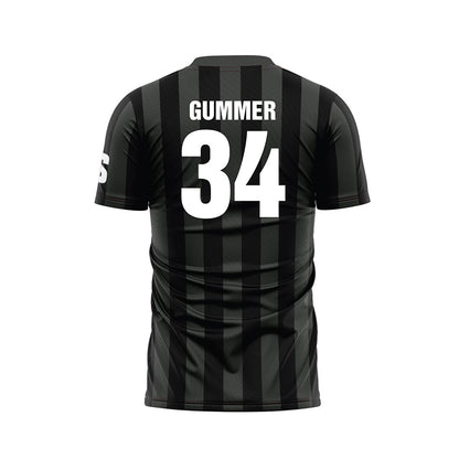 USC Upstate - NCAA Men's Soccer : Aiden Gummer - Black Soccer Jersey-1