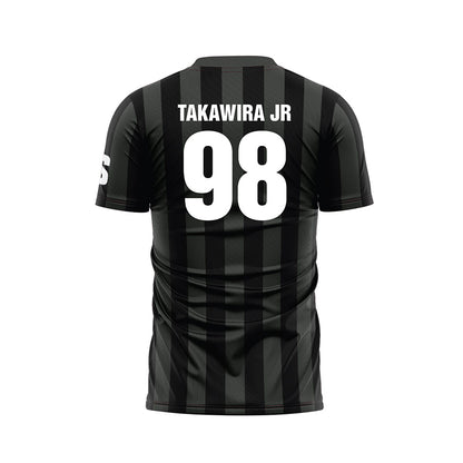 USC Upstate - NCAA Men's Soccer : Vitalis Takawira Jr - Black Soccer Jersey-1