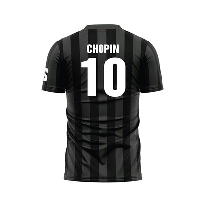 USC Upstate - NCAA Men's Soccer : Jorhan Chopin - Black Soccer Jersey-1