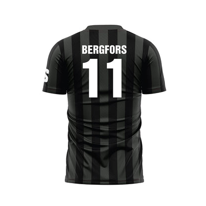 USC Upstate - NCAA Men's Soccer : Lucas Bergfors - Black Soccer Jersey-1