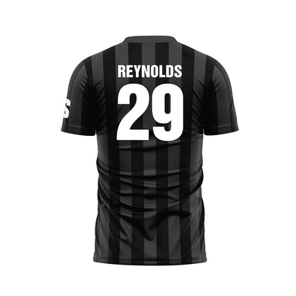 USC Upstate - NCAA Men's Soccer : Caedon Reynolds - Black Soccer Jersey-1