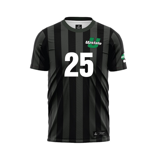 USC Upstate - NCAA Men's Soccer : Jayden Montgomery - Black Soccer Jersey-0