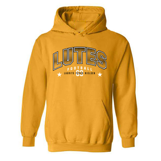 PLU - NCAA Football : Laurits Fuchs Nielsen - Classic Fashion Shersey Hooded Sweatshirt-0