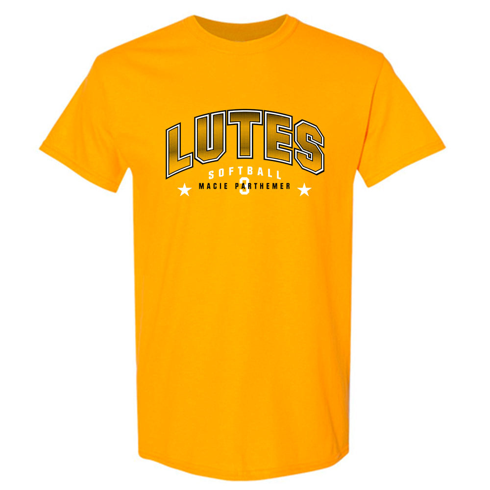 PLU - NCAA Softball : Macie Parthemer - Classic Fashion Shersey T-Shirt-0