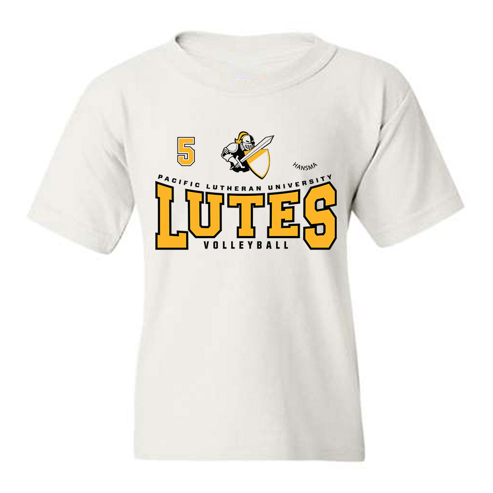 PLU - NCAA Women's Volleyball : Audrey Hansma - Classic Fashion Shersey Youth T-Shirt-0