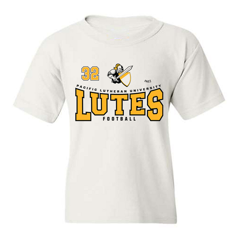 PLU - NCAA Football : Jaiden Paez - Classic Fashion Shersey Youth T-Shirt-0