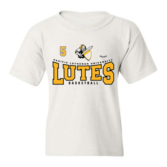 PLU - NCAA Men's Basketball : Julian Brown - Classic Fashion Shersey Youth T-Shirt