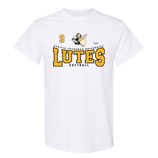 PLU - NCAA Softball : Jaimee Cagle - Classic Fashion Shersey T-Shirt-0