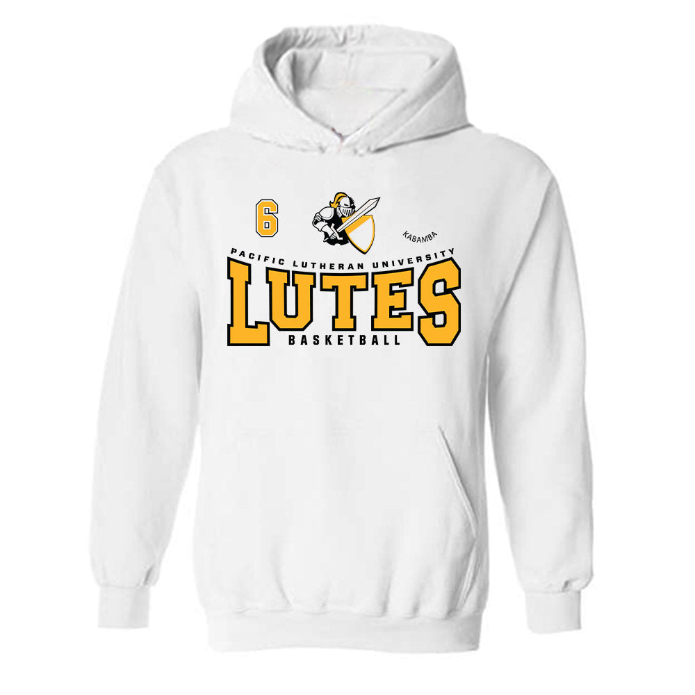 PLU - NCAA Men's Basketball : Daniel Kabamba - Classic Fashion Shersey Hooded Sweatshirt-0