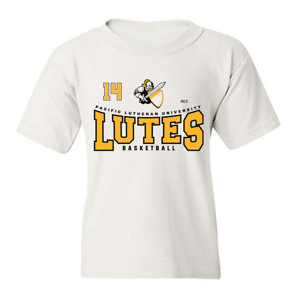 PLU - NCAA Men's Basketball : Cameron Rice - Classic Fashion Shersey Youth T-Shirt-0