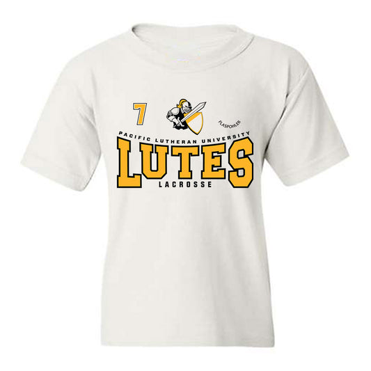 PLU - NCAA Women's Lacrosse : Lydia Flaspohler - Classic Fashion Shersey Youth T-Shirt-0