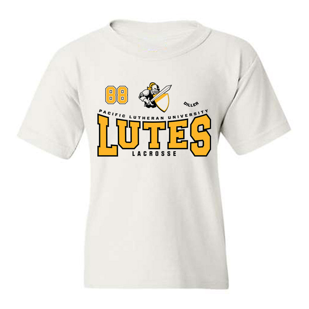 PLU - NCAA Women's Lacrosse : Kassie Diller - Classic Fashion Shersey Youth T-Shirt-0