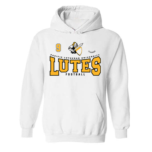 PLU - NCAA Football : Andrew Charrier - Classic Fashion Shersey Hooded Sweatshirt-0