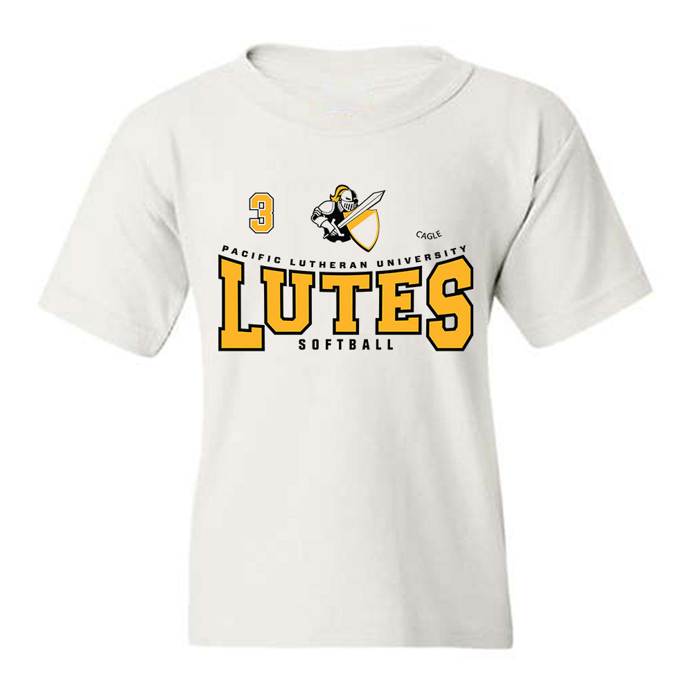 PLU - NCAA Softball : Jaimee Cagle - Classic Fashion Shersey Youth T-Shirt-0