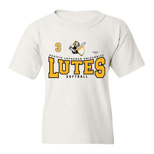 PLU - NCAA Softball : Jaimee Cagle - Classic Fashion Shersey Youth T-Shirt-0