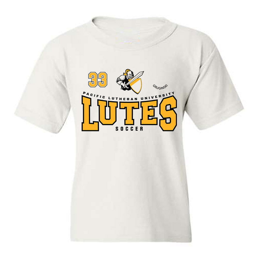 PLU - NCAA Women's Soccer : Olivia Gruginski - Classic Fashion Shersey Youth T-Shirt-0
