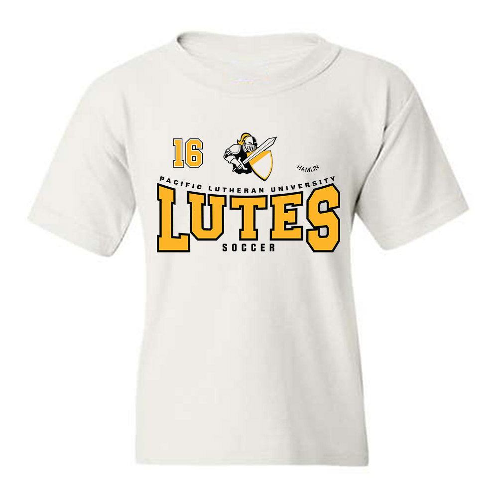 PLU - NCAA Men's Soccer : Elijah Hamlin - Classic Fashion Shersey Youth T-Shirt-0