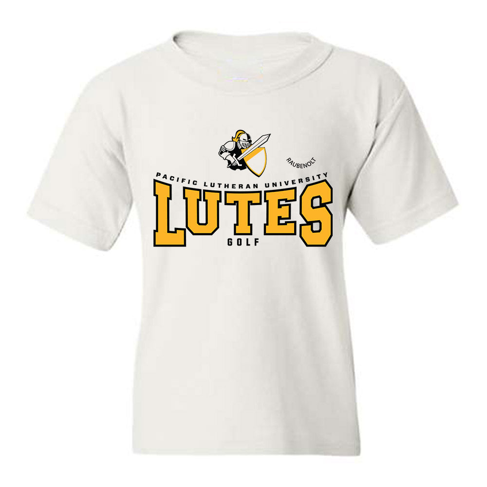 PLU - NCAA Men's Golf : Grant Raubenolt - Classic Fashion Shersey Youth T-Shirt