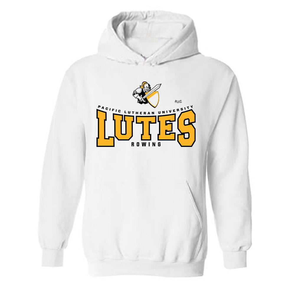 PLU - NCAA Women's Rowing : Tlalli Ruiz - Classic Fashion Shersey Hooded Sweatshirt-0