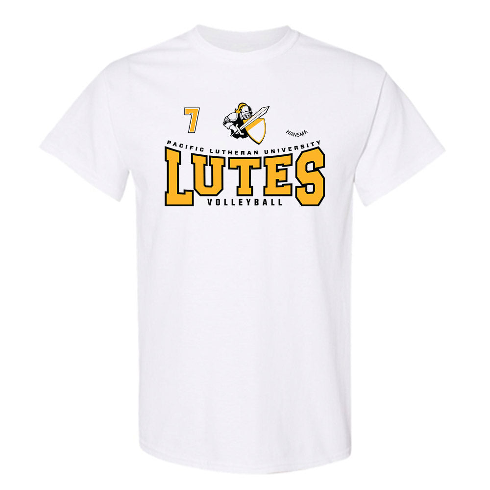 PLU - NCAA Women's Volleyball : Audrey Hansma - Classic Fashion Shersey T-Shirt-0