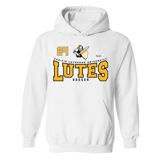 PLU - NCAA Women's Soccer : Emily Meigs - Classic Fashion Shersey Hooded Sweatshirt-0