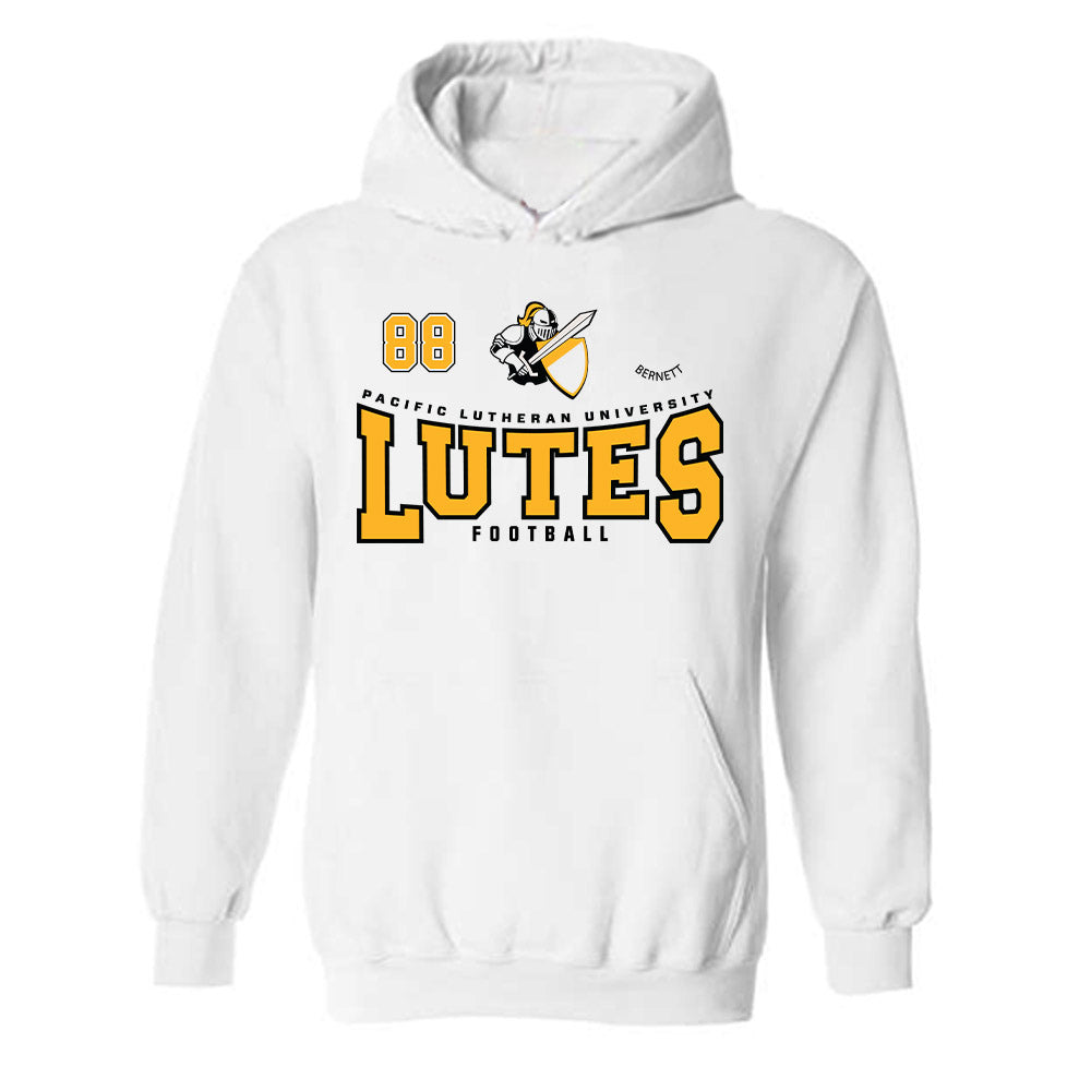 PLU - NCAA Football : Keon Bernett - Classic Fashion Shersey Hooded Sweatshirt-0