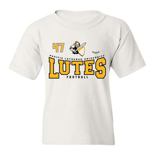 PLU - NCAA Football : Caleb Moberg - Classic Fashion Shersey Youth T-Shirt-0