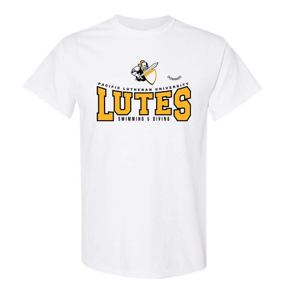 PLU - NCAA Men's Swimming & Diving : Vyron Domingo - Classic Fashion Shersey T-Shirt-0