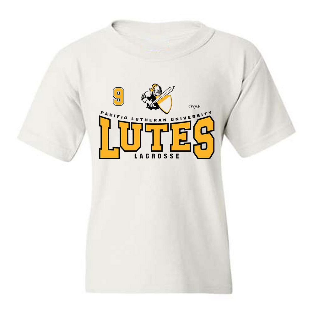 PLU - NCAA Women's Lacrosse : Gracie Cecka - Classic Fashion Shersey Youth T-Shirt-0