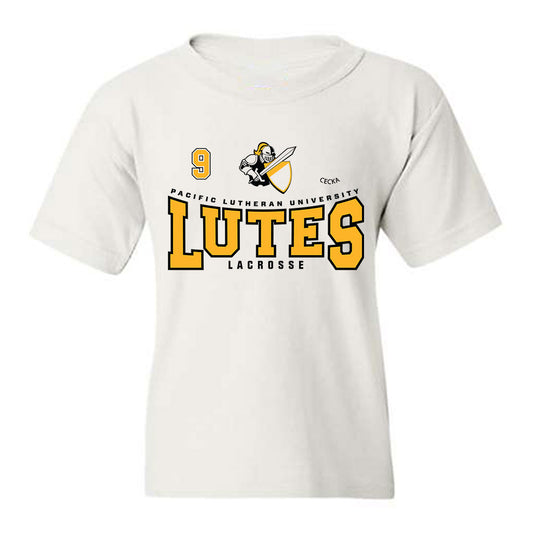 PLU - NCAA Women's Lacrosse : Gracie Cecka - Classic Fashion Shersey Youth T-Shirt-0