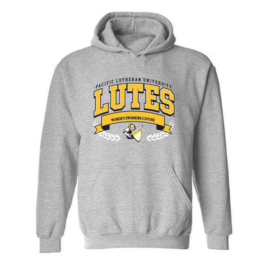 PLU - NCAA Women's Swimming & Diving : Ellie Cutting - Classic Fashion Shersey Hooded Sweatshirt