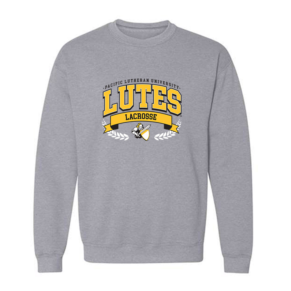 PLU - NCAA Women's Lacrosse : Audrey Preston - Classic Fashion Shersey Crewneck Sweatshirt-0
