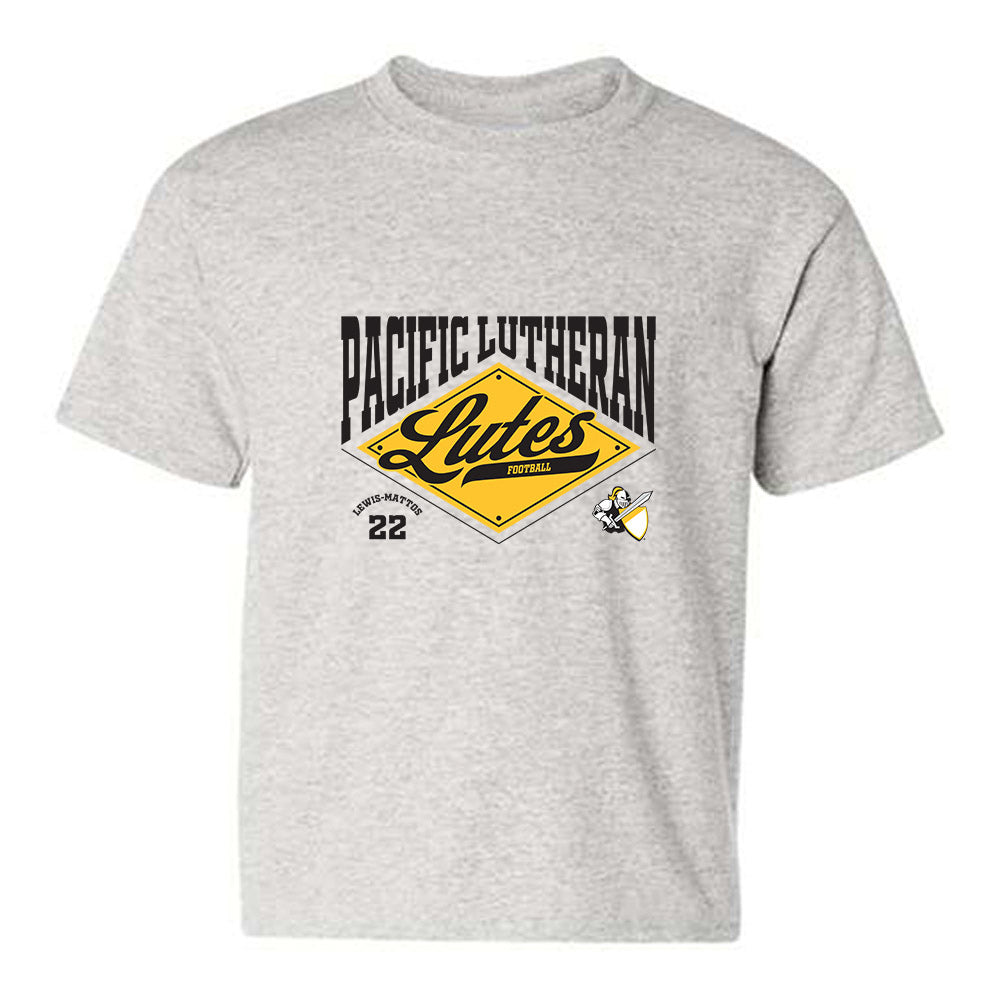 PLU - NCAA Football : Kupaa Lewis-Mattos - Classic Fashion Shersey Youth T-Shirt-0