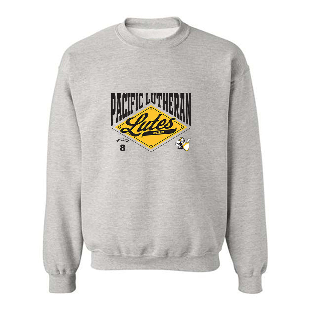 PLU - NCAA Baseball : Cole Miller - Classic Fashion Shersey Crewneck Sweatshirt-0