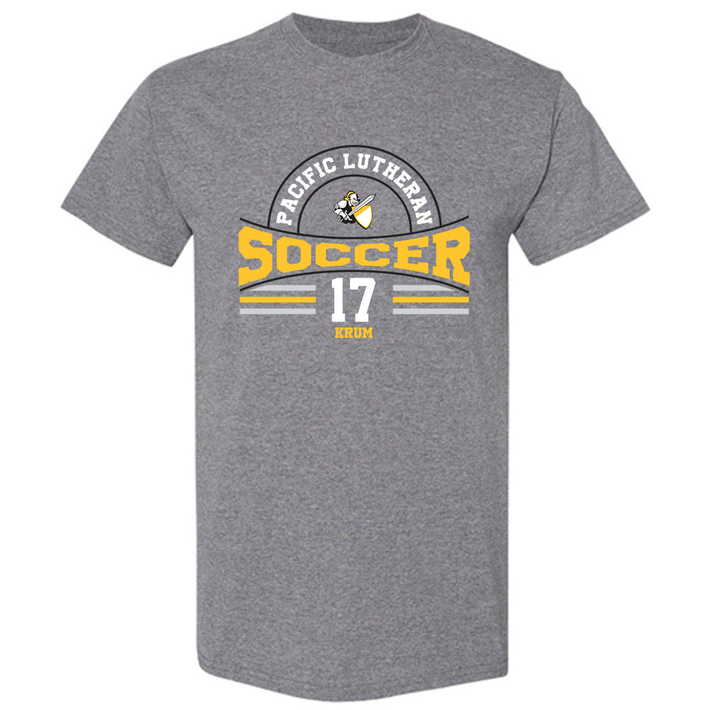 PLU - NCAA Men's Soccer : Logan Krum - Classic Fashion Shersey T-Shirt-0