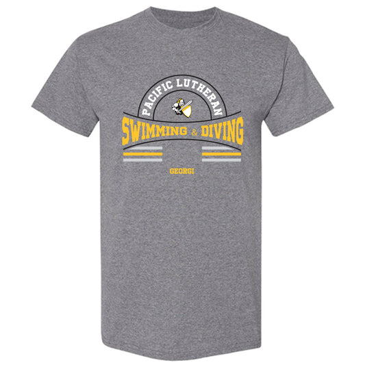 PLU - NCAA Men's Swimming & Diving : Christian Georgi - Classic Fashion Shersey T-Shirt