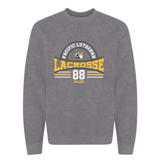 PLU - NCAA Women's Lacrosse : Kassie Diller - Classic Fashion Shersey Crewneck Sweatshirt-0