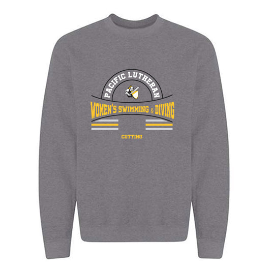 PLU - NCAA Women's Swimming & Diving : Ellie Cutting - Classic Fashion Shersey Crewneck Sweatshirt