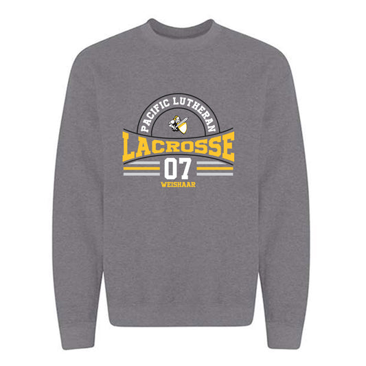 PLU - NCAA Women's Lacrosse : Allie Weishaar - Classic Fashion Shersey Crewneck Sweatshirt-0