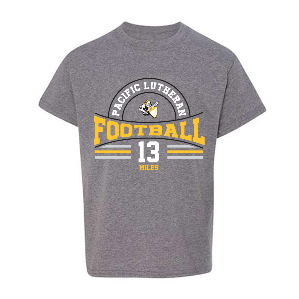 PLU - NCAA Football : JJ Miles - Classic Fashion Shersey Youth T-Shirt-0