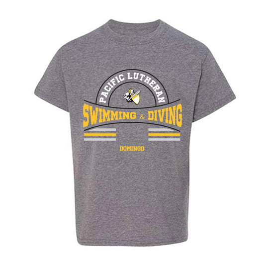 PLU - NCAA Men's Swimming & Diving : Vyron Domingo - Classic Fashion Shersey Youth T-Shirt-0