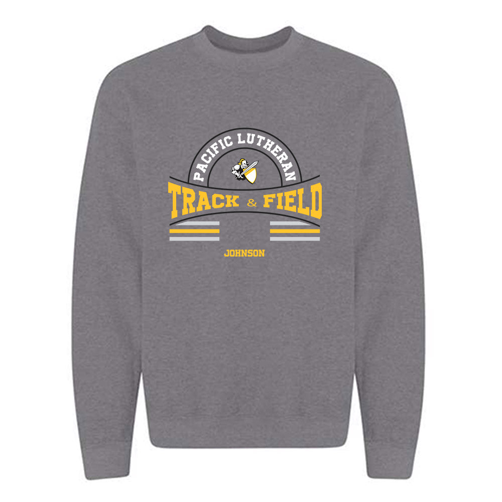 PLU - NCAA Women's Track & Field : Heather Johnson - Classic Fashion Shersey Crewneck Sweatshirt-0