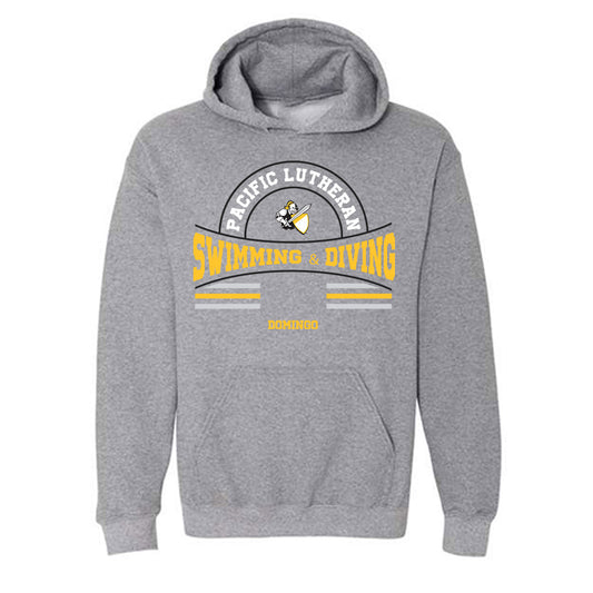 PLU - NCAA Men's Swimming & Diving : Vyron Domingo - Classic Fashion Shersey Hooded Sweatshirt-0