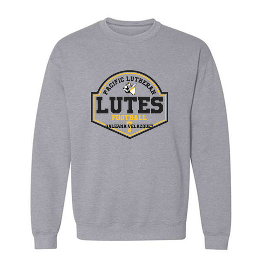 PLU - NCAA Football : Robert Galeana-Velazquez - Classic Fashion Shersey Crewneck Sweatshirt-0