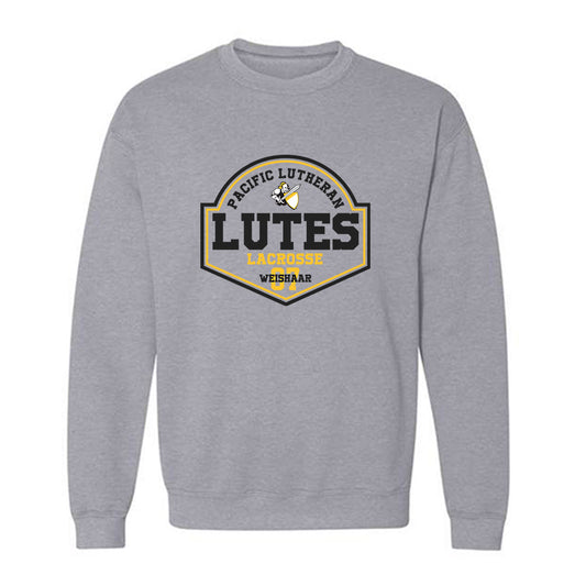 PLU - NCAA Women's Lacrosse : Allie Weishaar - Classic Fashion Shersey Crewneck Sweatshirt-0