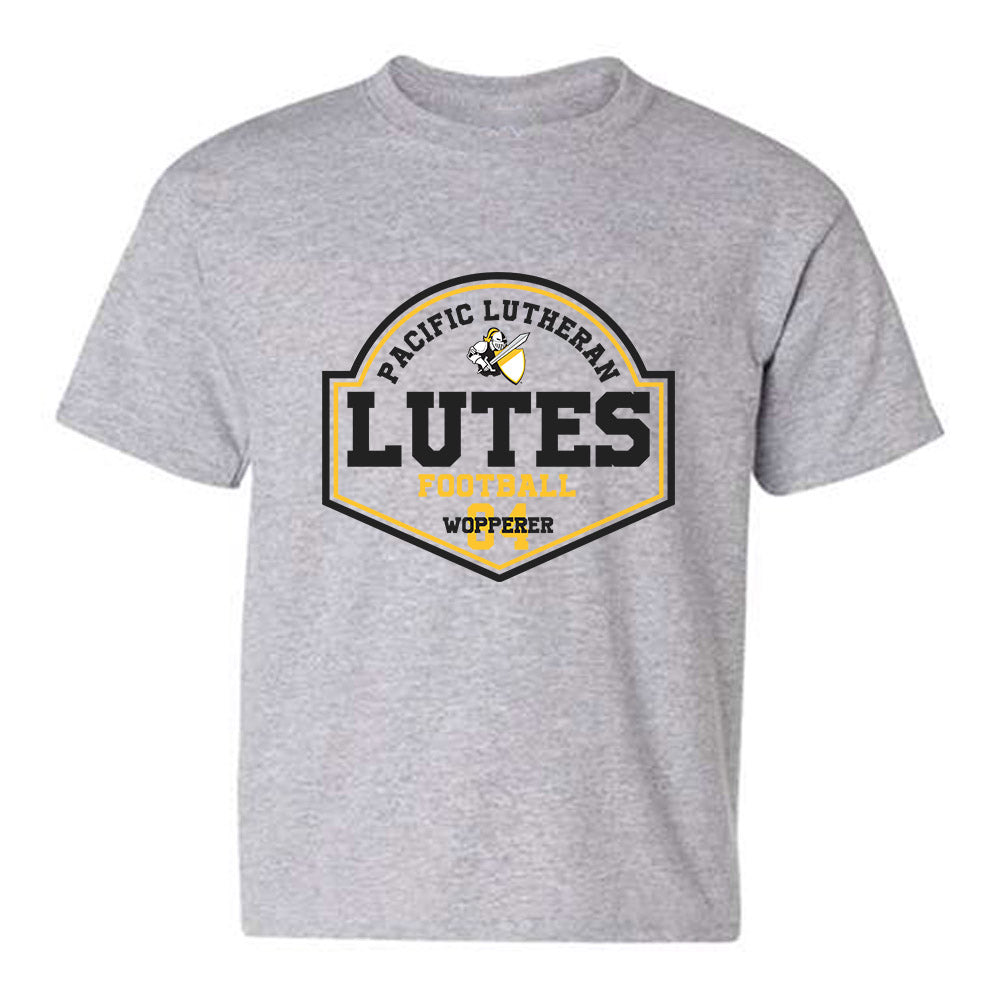 PLU - NCAA Football : Brayden Wopperer - Classic Fashion Shersey Youth T-Shirt-0